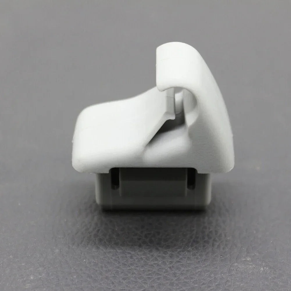 2pcs/set Car Sun Visor Holder Clips Grey Glasses Stander MR654343 For Lancer Outlander Sport Interior Accessories