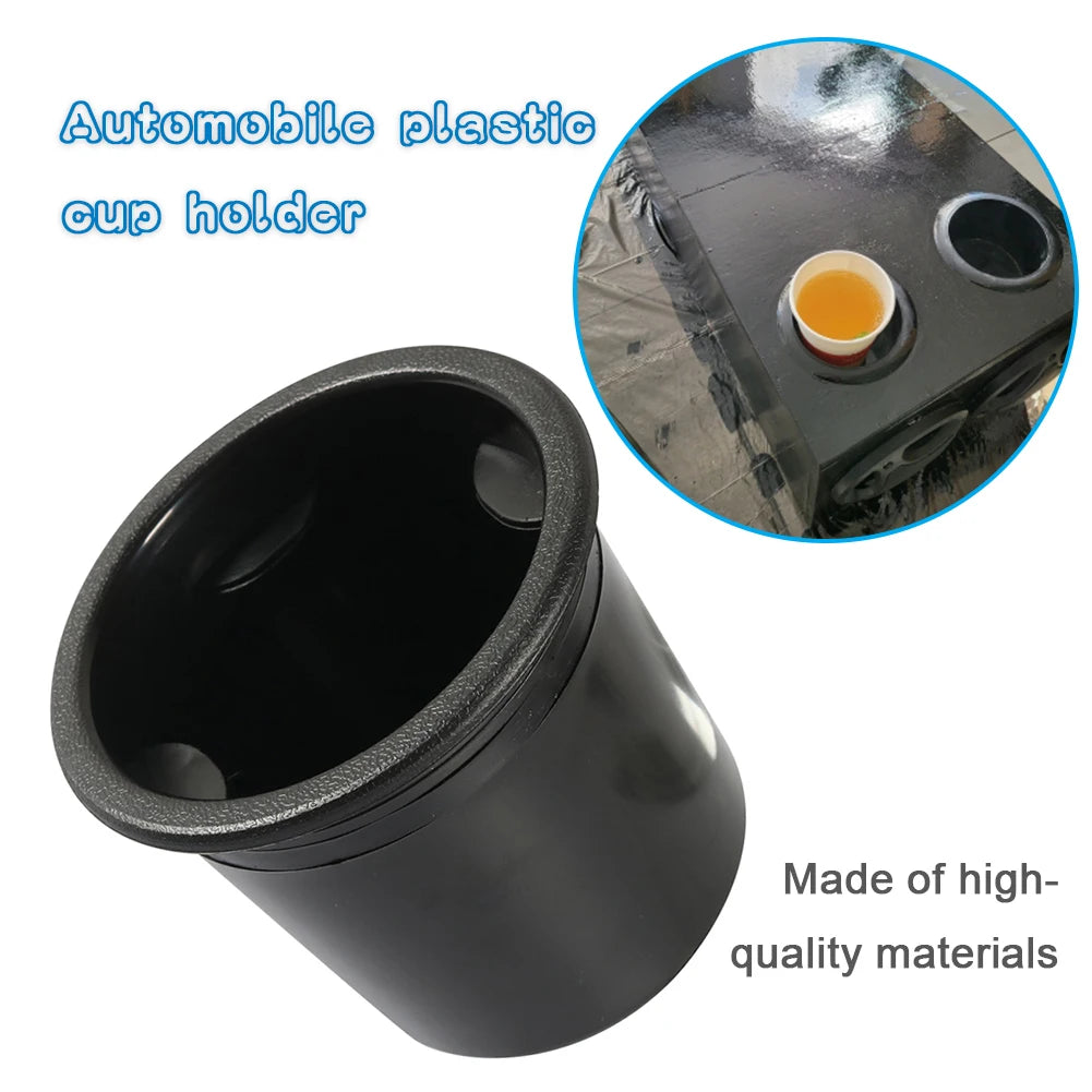 Automobile Bottle Stand Recessed Drop In Boat Drinks Cup Holder RV Camper Recessed Cup Drink Can Bracket for Boat Car Marine RV