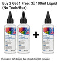 MIRAVEXL 100ml Printhead Cleaning Kit Liquid Solution for HP Epson Canon Brother Inkjet Printer Head Unclog Cleaner Repair Tool
