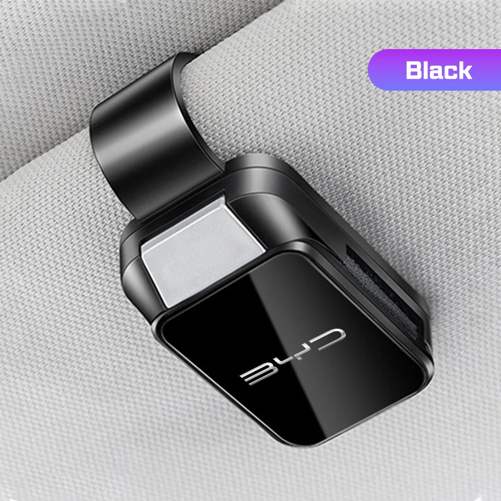 Portable Auto Eyeglass Storage Clip Anti-Scratch Sunglasses Holder For BYD Sealion 7 6 Atto 3 Car Interior Accessories