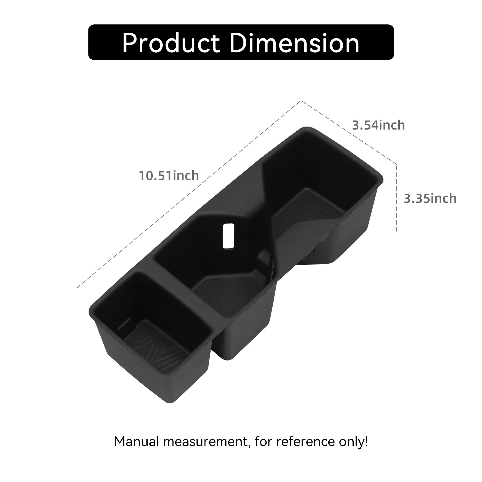 LUCKEASY for Kia Sorento 2021-2025 Central Console Water Cup Holder Car Interior Accessories Drinks Holder Storage Case