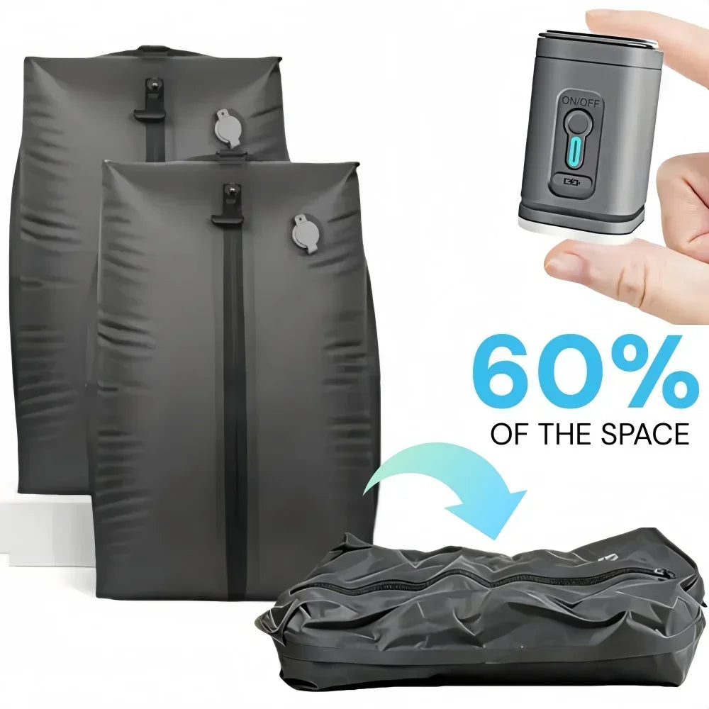 Travel Essentials Vacuum Storage Bags,Suitcases Clothes Organizer Bags Business Trip Practical Accessories Compression Bags