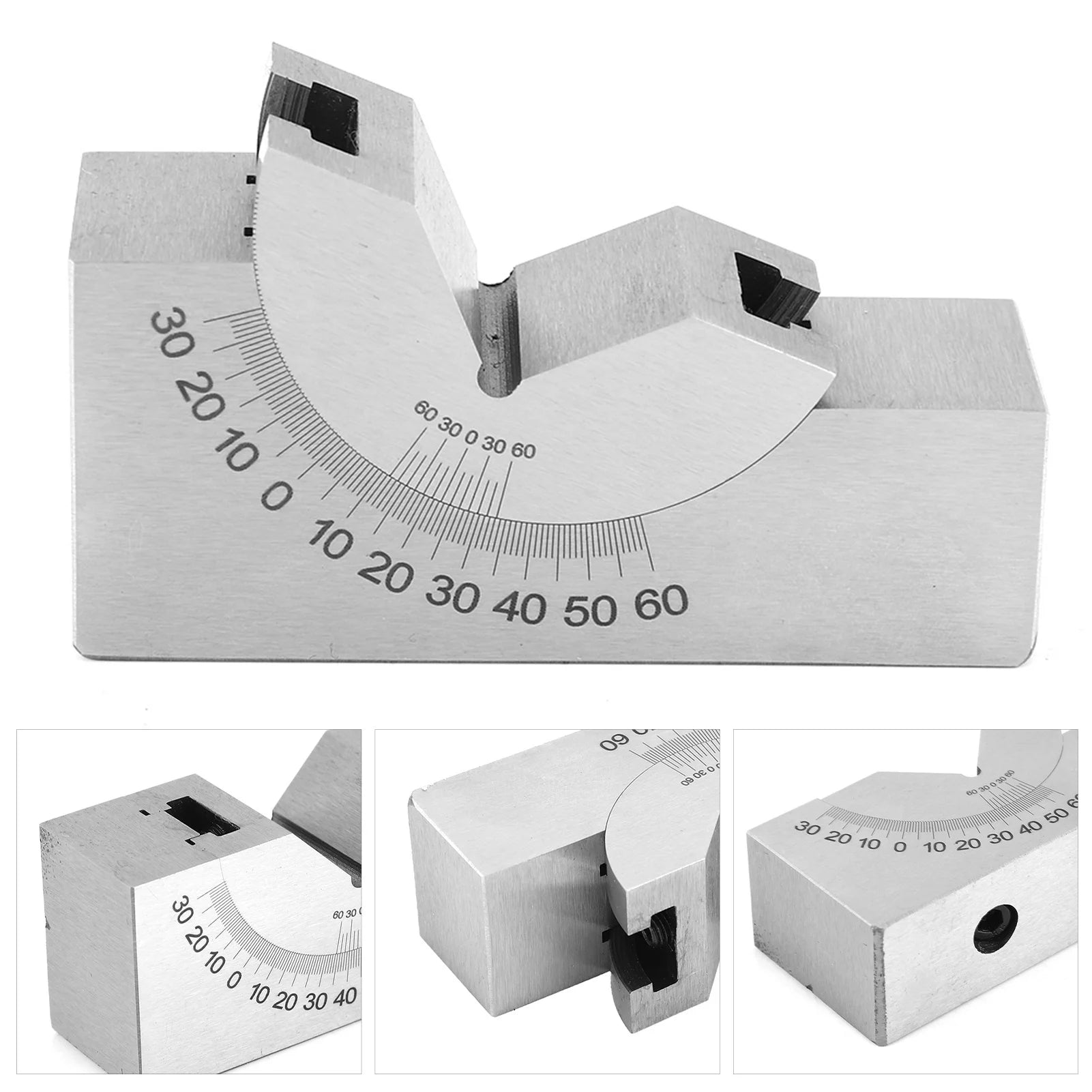 75x25x36 AP30 Tool Steel Precision  Adjustable Angle V Block Milling Adjustable Angle V Block Degree angle plate Angle