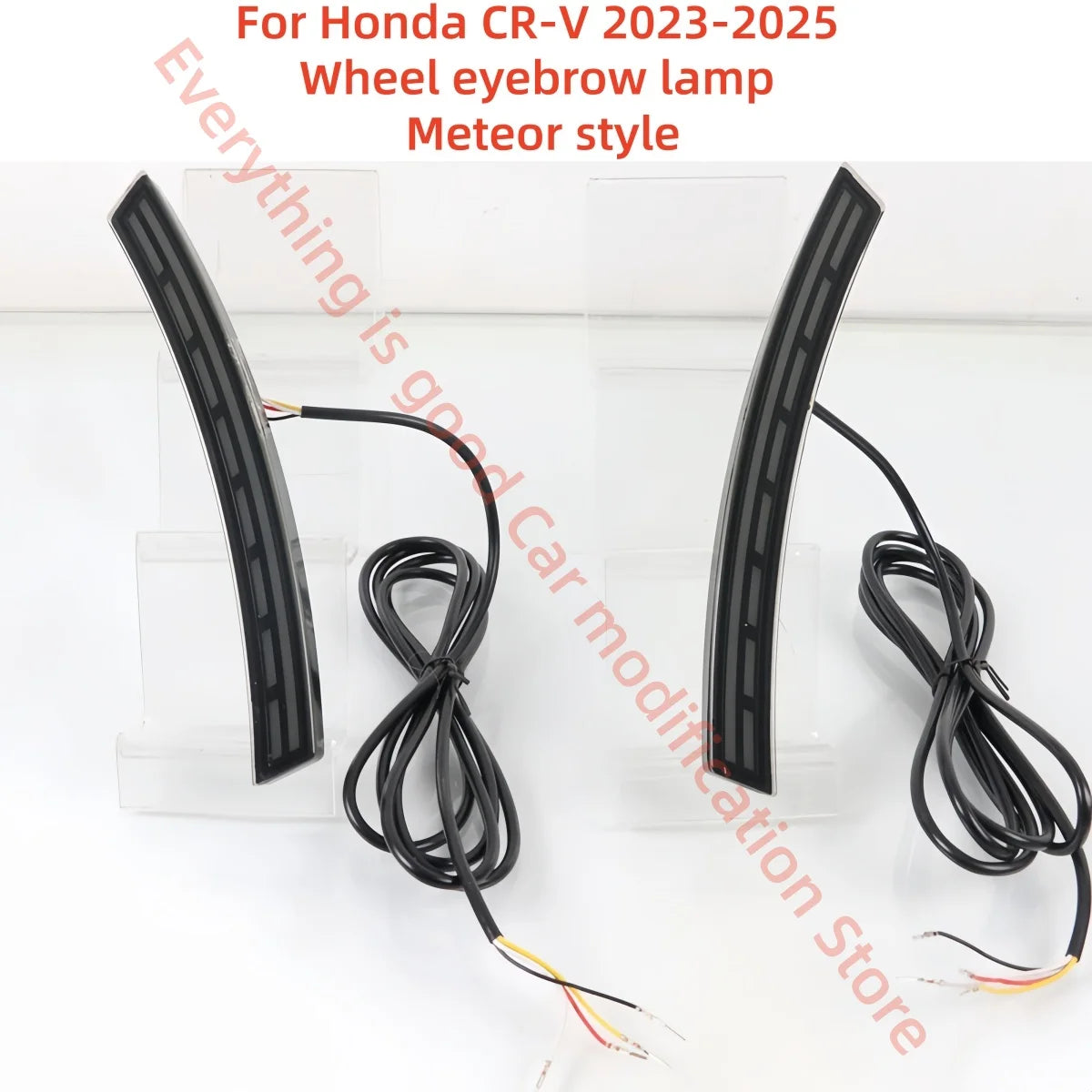 For Honda CR-V 2023-2025 Wheel eyebrow lamp Front bumper Turn Front fog lamp Modification LED Daytime running light Three colors