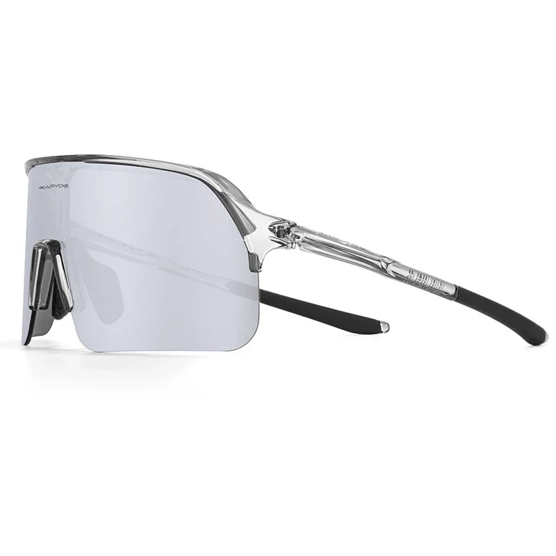 Kapvoe Photochromic Hiking Eyewear Sunglasses for Man Cycling Glasses Bicycle Cycling Women MTB Bike Outdoor Sport Goggles UV400