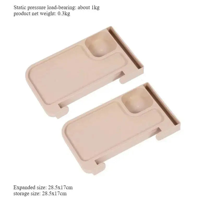 Outdoor Camping Chair Side Storage Tray Recliner Chair Tray Camping reunion Accessories Folding Universal Cup Holder Tool