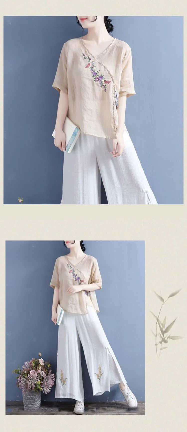Plus Size Women's Summer Casual Fashion T-Shirt Loose Thin Office Lady New Arrival Trendy Comfortable Breathable