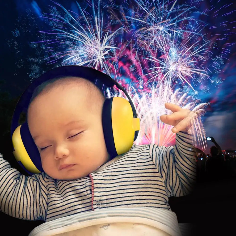 Child Earmuff Anti Noise Baby Headphones Children Sleep Ear Stretcher Baby Ears Protection Children Earmuffs Sleeping Earplugs