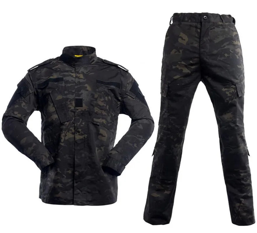 Tactical Hunting Training Suit, Russian EMR Camouflage Tactical Top, Tactical Suit, VKBO Combat Suit Set SUMMER SUIT