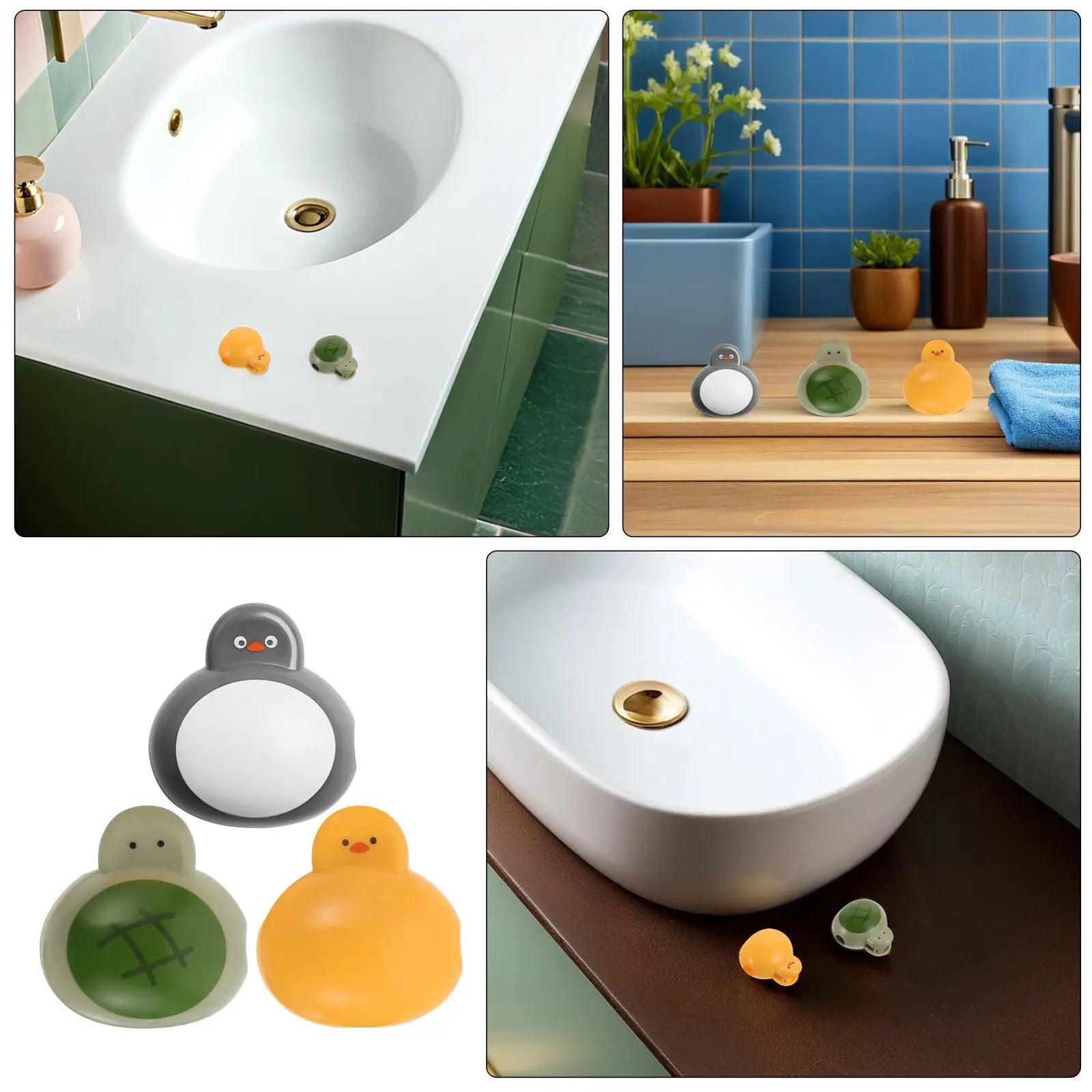 3Pcs Cartoon Animal Toothbrush Covers Travel Protective Case Portable Clip Toothbrush Storage Holder Cap Tooth Brush Caps