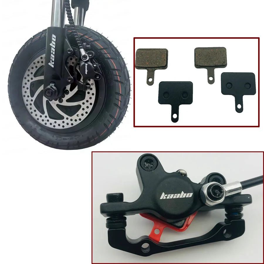 Brake Pad Full Hydraulic Semi Oil Disc Braking Kaabo Mantis 8inch 10inch Wolf Warrior X King GT Electric Scooter