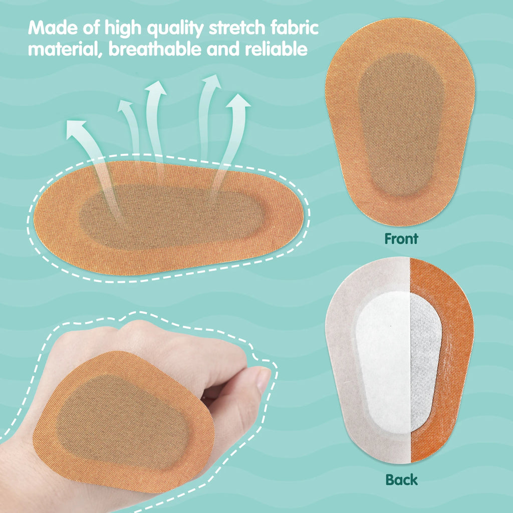 New Style 40 PCs/Pack 5.8X8.2CM Breathable Eye Patch Band Aid Medical Sterile Eye Pad Adhesive Bandages First Aid Kit For Kids