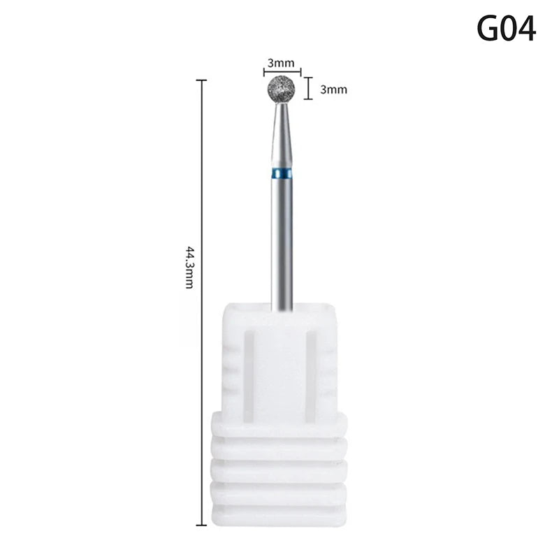 Hot Sale New Nail Drill Bit Mill Cutter All For Manicure Machine Bit Tools Accessories Cuticle Clean For Removing Nail Gel