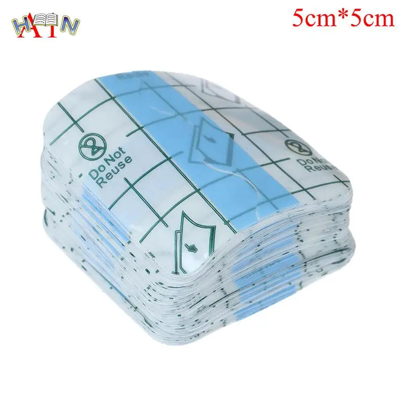 100pcs/ 50pcs Transparent Tape PU film Adhesive Plaster Waterproof