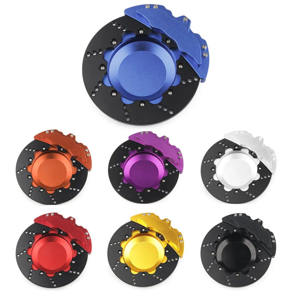Universal Portable Car Ashtray Brake Disc Caliper Shape Rotating Racing Cigarette/ashtray