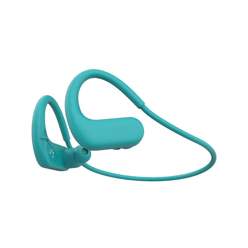 IPX8 Waterproof Swimming Bone conduction Bluetooth Hifi Earphones with 8G Memory Card MP3 Mode Suitable for Swimming Running