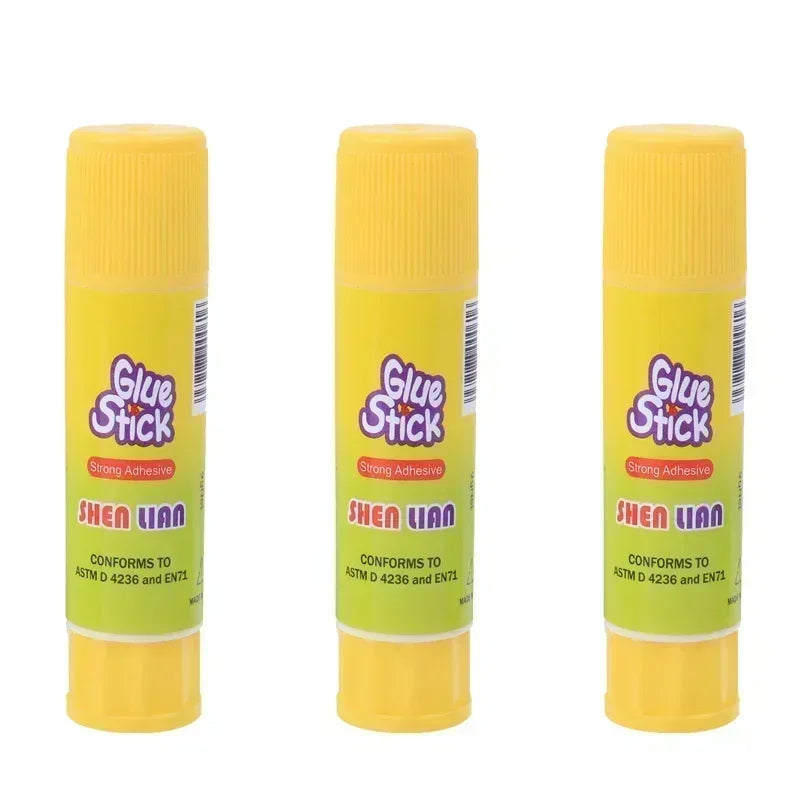 9g High Viscosity Solid Glue Sticks High Efficiency Adhesion Clear Solid Glue Guns for Home School DIY Art Paper Stationery