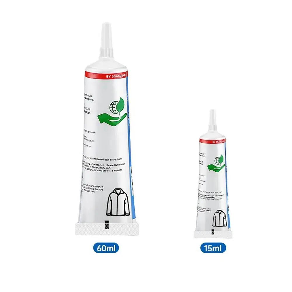15/60ml Fabric Sewing Glue Transparent Corrosion Resistance Clothing Repair Glue Non Irritation High Viscosity Strength