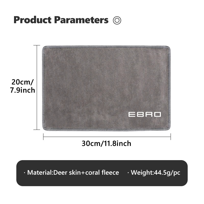 Super Absorbent Car Wash Microfiber Towel Cleaning Drying Cloth For Ebro S400 S700 S800 2025 2026