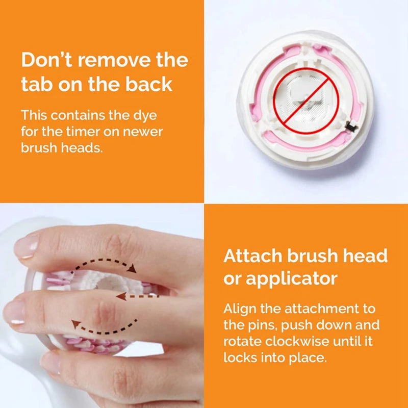 【BUY NOW】Facial Cleansing Brush Head Replacement Set for Clarisonic Mia 1, Mia 2, Mia Fit, Alpha Fit,Smart Profile Uplift 4 Pack