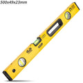 Deli 3-in-1 Portable Level Ruler High Precision Bubble Level Household Hardware Tools Woodworking Level Measuring Instruments