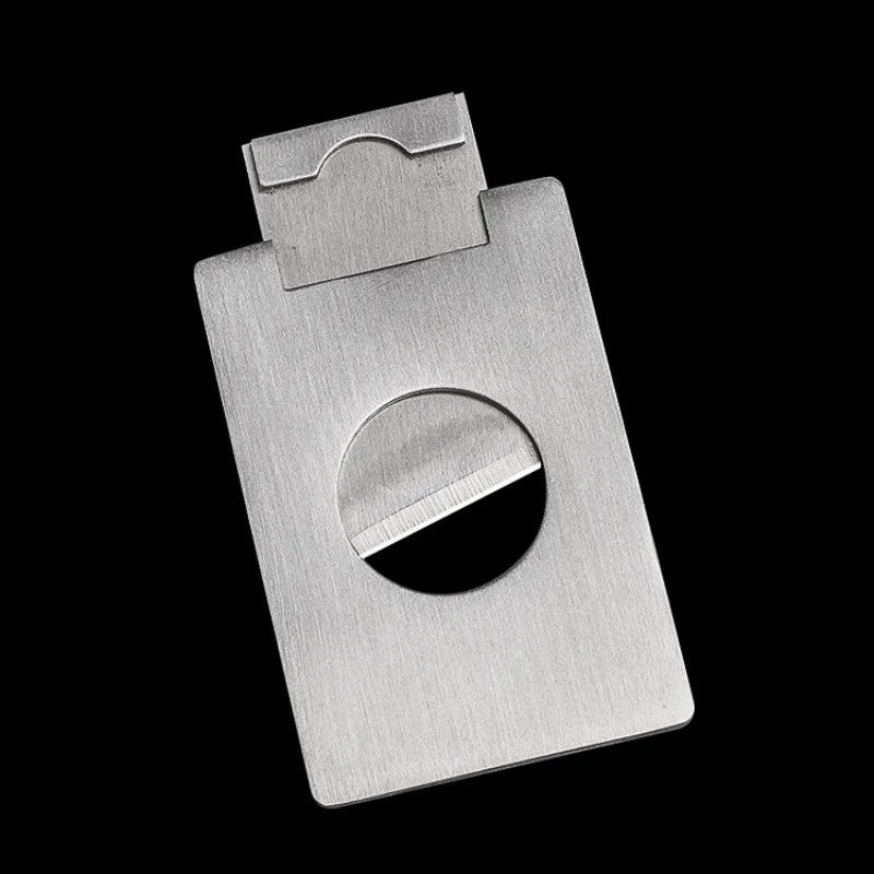Portable Stainless Steel Cigar Cutter Sharp Blade Cigar Scissors Portable Pocket Cigar Smoking Accessories