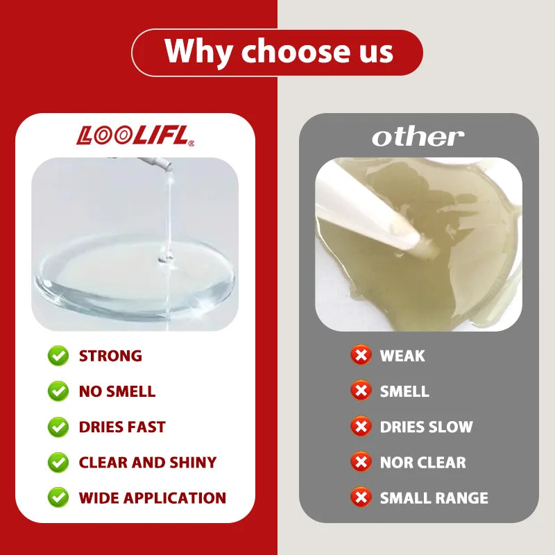 Crafts, Model Glue, Model Adhesive, for DIY Crafts, Models, Miniatures, Scrapbooking, Card Making, Photos, Toys, Decoration, Crystal, Dry Transparent, Anti-Wrinkle, Anti-Cracking