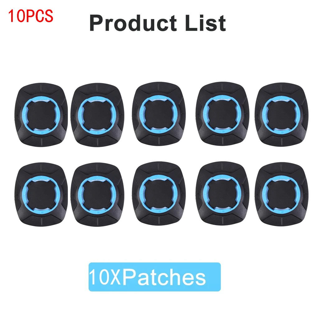 Wholesale 1-50PCS Phone Mount ra Patch Sticker Adhesive Back Super Strong Motorcycle Bicycle Lock Holder Phone Case Riding