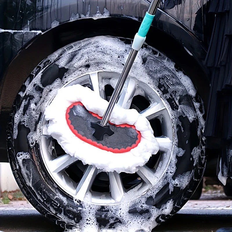 Car Wash Brush Soft Bristle Dust Removal Wash Mop Cleaning Tool for Cars RV Truck