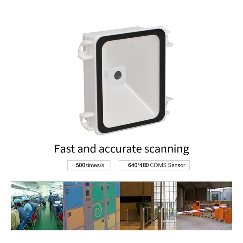 New!! Embedded 2D Barcode Scanner USB QR Barcode Reader RS232 TTL Interface Kiosk Small Fixed Installation Barcode Printer