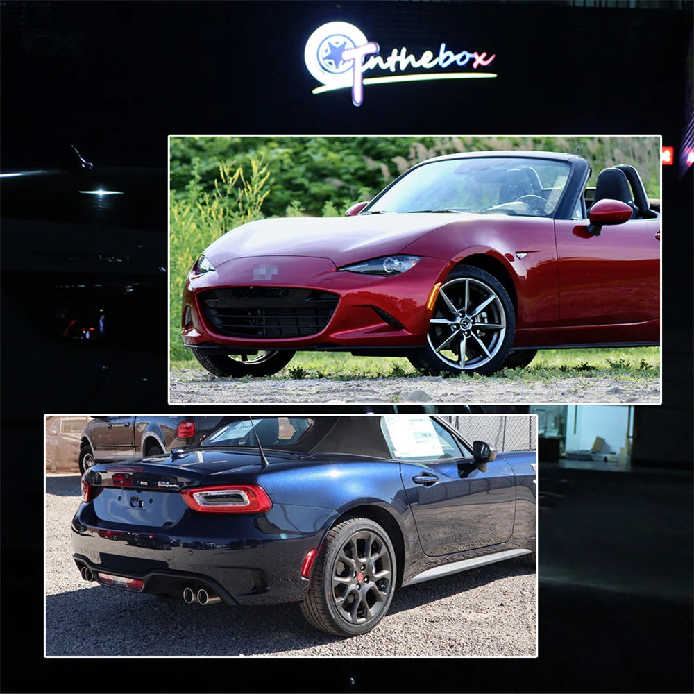 Amber/White/Red LED Front/Rear Side Marker Indicator Lights Turn Signal Light For Mazda MX-5 Miata 2016-2023 Fender Flare Lights