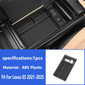 Car Central Control Armrest Box Center Console Storage Box Fit for Lexus ES 2021-2025 ES250 ES300h ES350 Automotive Accessories