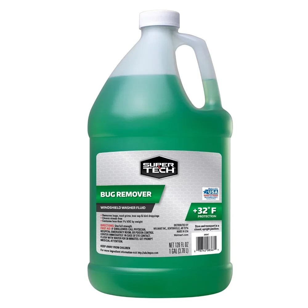 Large-capacity household Green Windshield Washer Fluid Bug Remover with Water Repellent for Car Windshield Cleaning