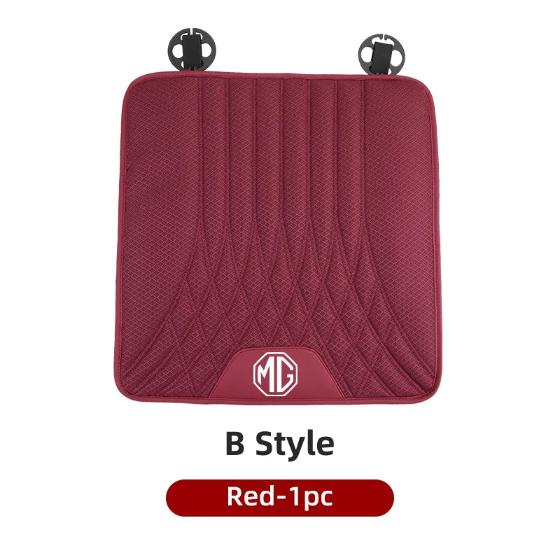 Car Ice Silk Seat Cushion Breathable Anti-Slip Pad Seat Cover Accessories For Morris Garages MG 6 3 5 7 TF ZR ZS HS GS GT Hector