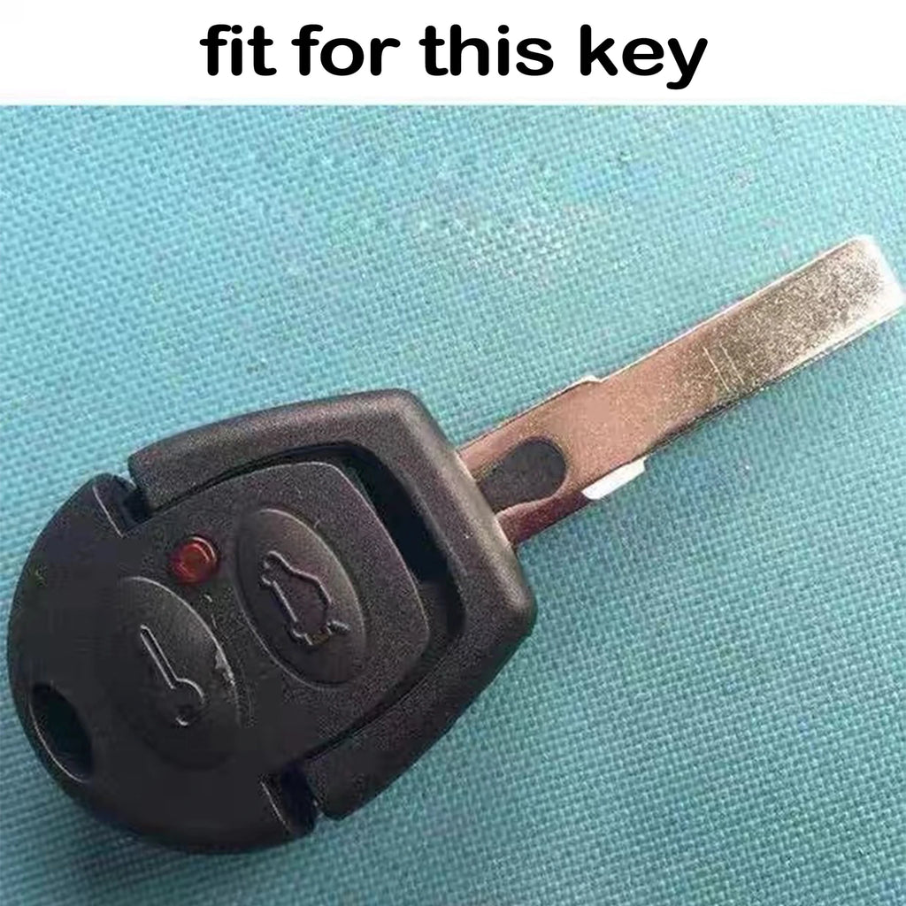 Silicone Car Key Case Cover With Keychain For Skoda Octavia Mk1 For VW Fox For Seat Cordoba Leon Sate Mc1 Ibiza 6L