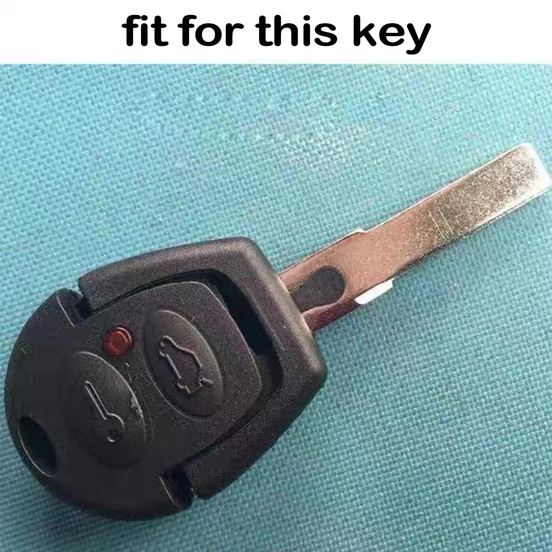 Silicone Car Key Case Cover With Keychain For Skoda Octavia Mk1 For VW Fox For Seat Cordoba Leon Sate Mc1 Ibiza 6L