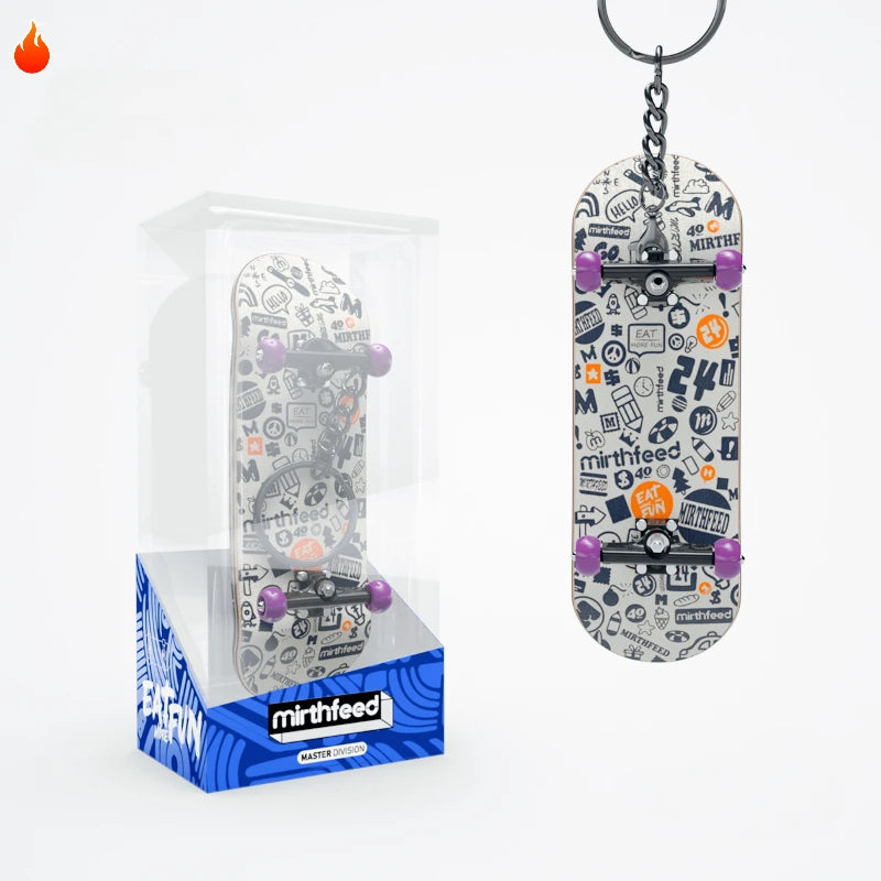 Puzzle Toys Professional Finger Skateboarding Fingerboard Hobby Novelty Anti Pressure Sensing Toys Mini Toys Gift