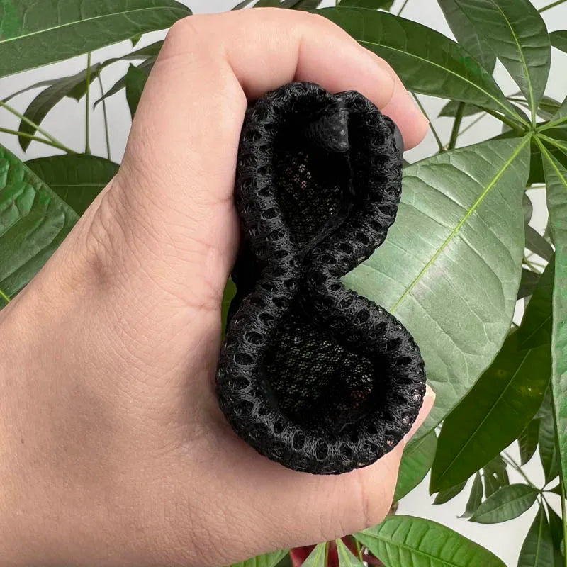 NICEHCK Black HIFI Earphone Mesh Carrying Bag Earbud Protection Pouch Rub Resistance USB Cable Elastic Organizer Accessories