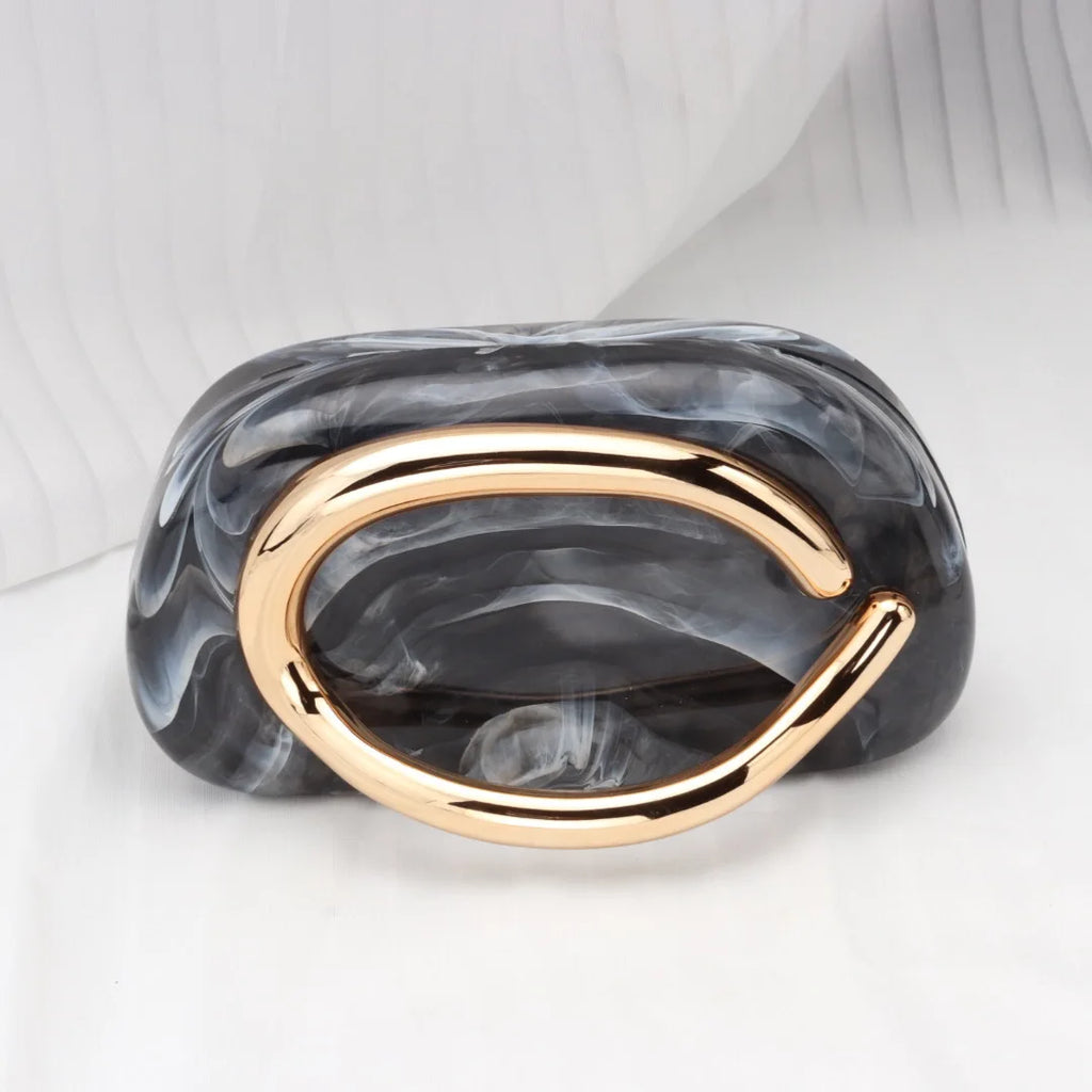 New Brand Designer Handmade Gold Closure Box Clutch Bag Women Evening Wedding Mini Female Wallets Party Cute Purse Bag Handbag