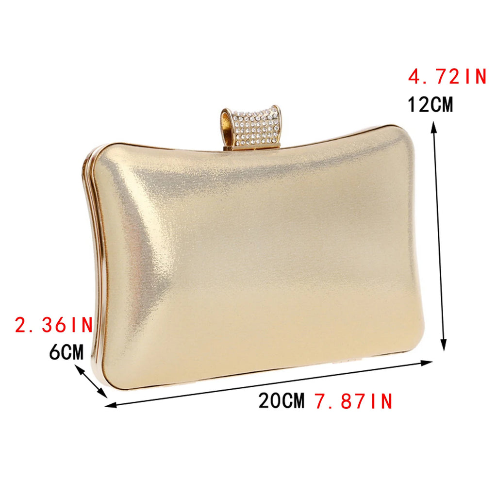 Women Evening Bags Rhinestones Small Day Clutch Shoulder Chain Ball Design Party Wedding Handbags For Female Purse