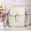 Retro Crossbody Bag Large Capacity Shoulder Bag Fashionable Mini Crossbody Purse Adjustable Removable Strap Wallet Purse
