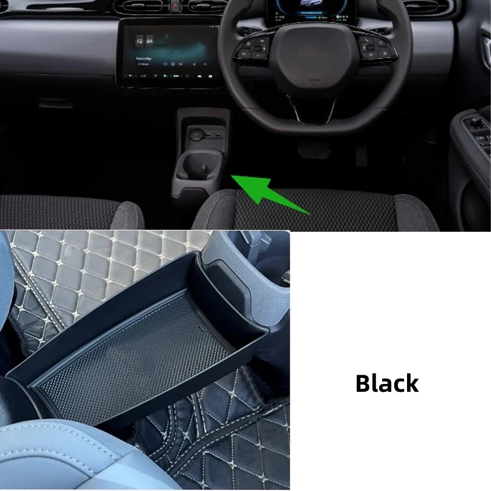 For Leapmotor T03 2024 2025 Central Control Storage Central Channel Storage Box Car Tray To Organize Interior Accessories