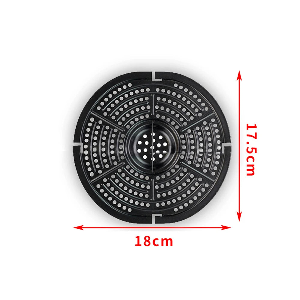 Airfryer Basket Replacement Grill Pan Oven Baking Mat Air Fryer Grid Accessories Parts Plate Tray Food Cooking Kitchen Divider