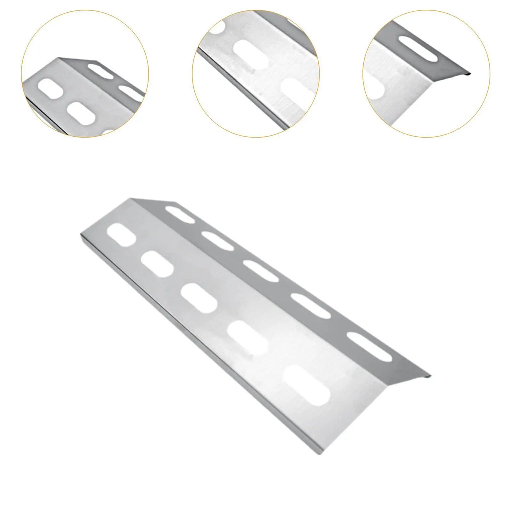 2Pcs Grill Heat Plate Shield Barbecue Heats Plate Easy to Install Convenient Fire Divider Heat Tent for Garden Camping Picnic