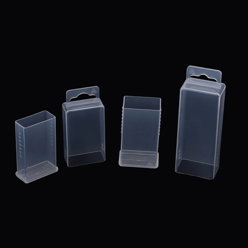 1/2/3 Pcs Tool Parts Storage Lucency Box Rectangular Telescopic Box Tool Packaging Drill Bit Specific Storage Box