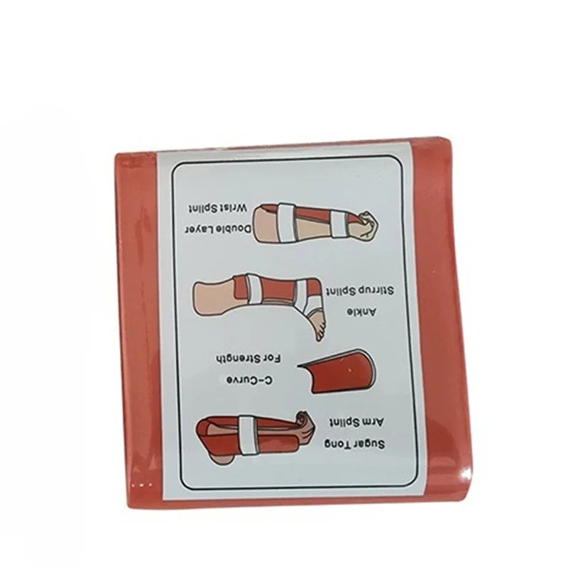 Emergency Fixed Splint High Plasticity of The Polymer Multi-functional Fracture Splint Fixes Bones Foldable