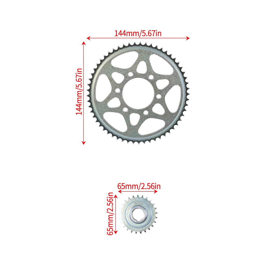 First-level Transmission Chain Gear Set for Surron Ultra Bee Motorcycles Electric Bike for SurRon Chain Motorcycles Accessories