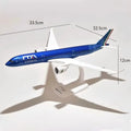 Toy Planes Plastic ABS 36CM 1/200 Scale Airplanes Model A350-900 Italy ITA Airline Collection Assembly Plane Model Building Kit
