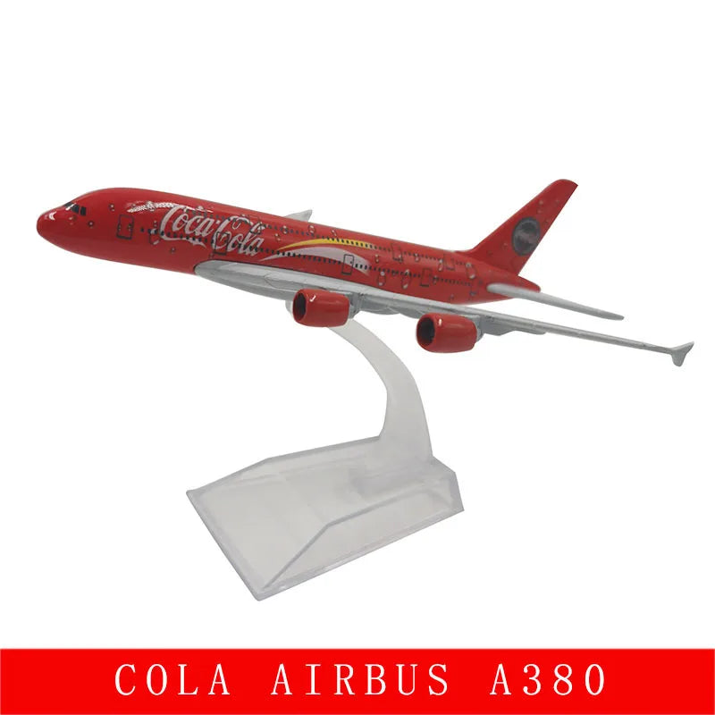 JASON TUTU Concorde Airlines Aircraft Model Planel Airplane Diecast Metal 1/400 Scale Planes Collect Gifts