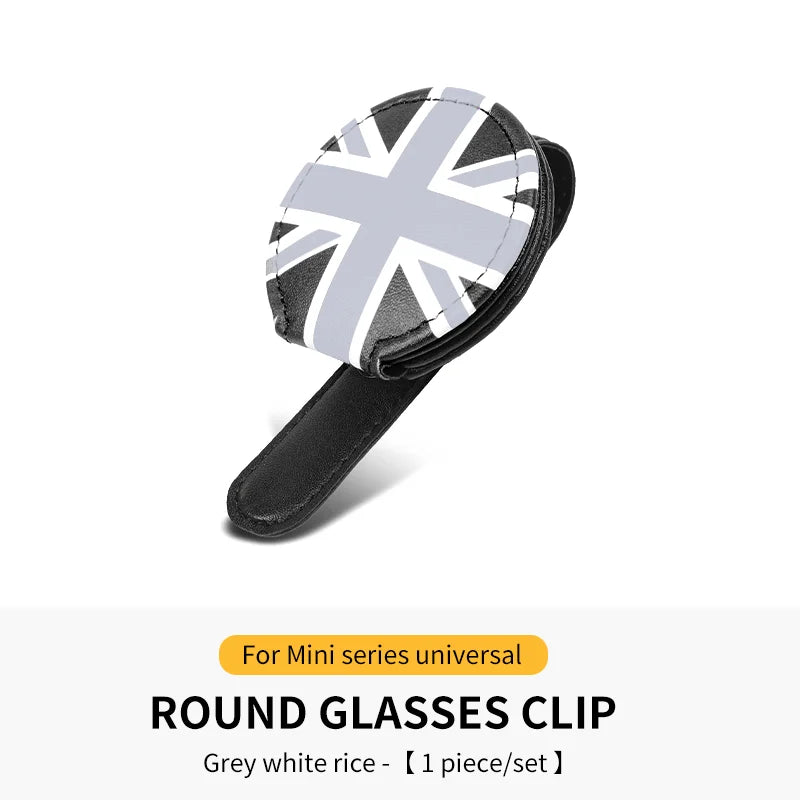 Car Sun Visor Glasses Clip For Mini Cooper F56 F55 F60 R56 R60 J01 J05 F65 F66 U25 Car Glasses Case Holder Storage Portable Clip